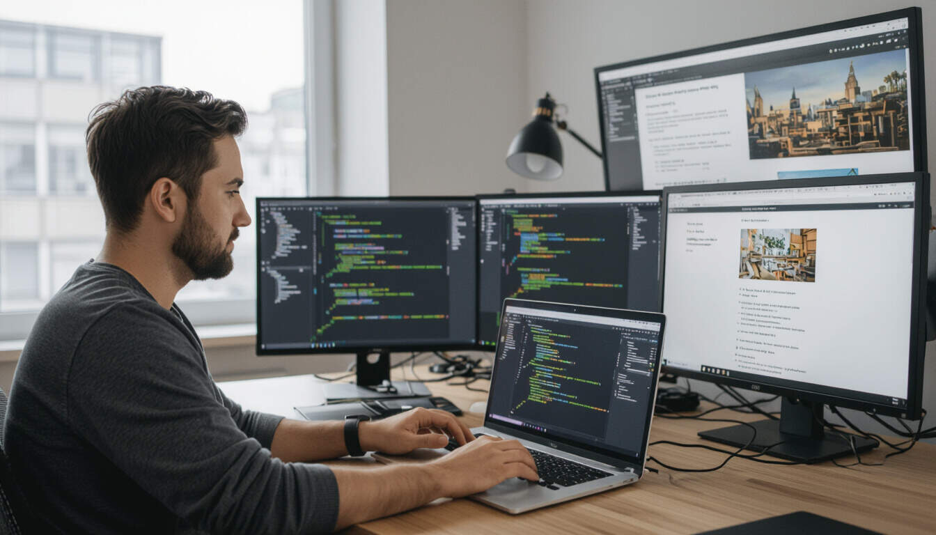 Exploring key JavaScript frameworks can help aspiring freelance web developers choose the right tools to build projects efficiently. This comparison covers React, Vue.js, and Angular, focusing on their suitability for beginners and practical applications in freelancing.
