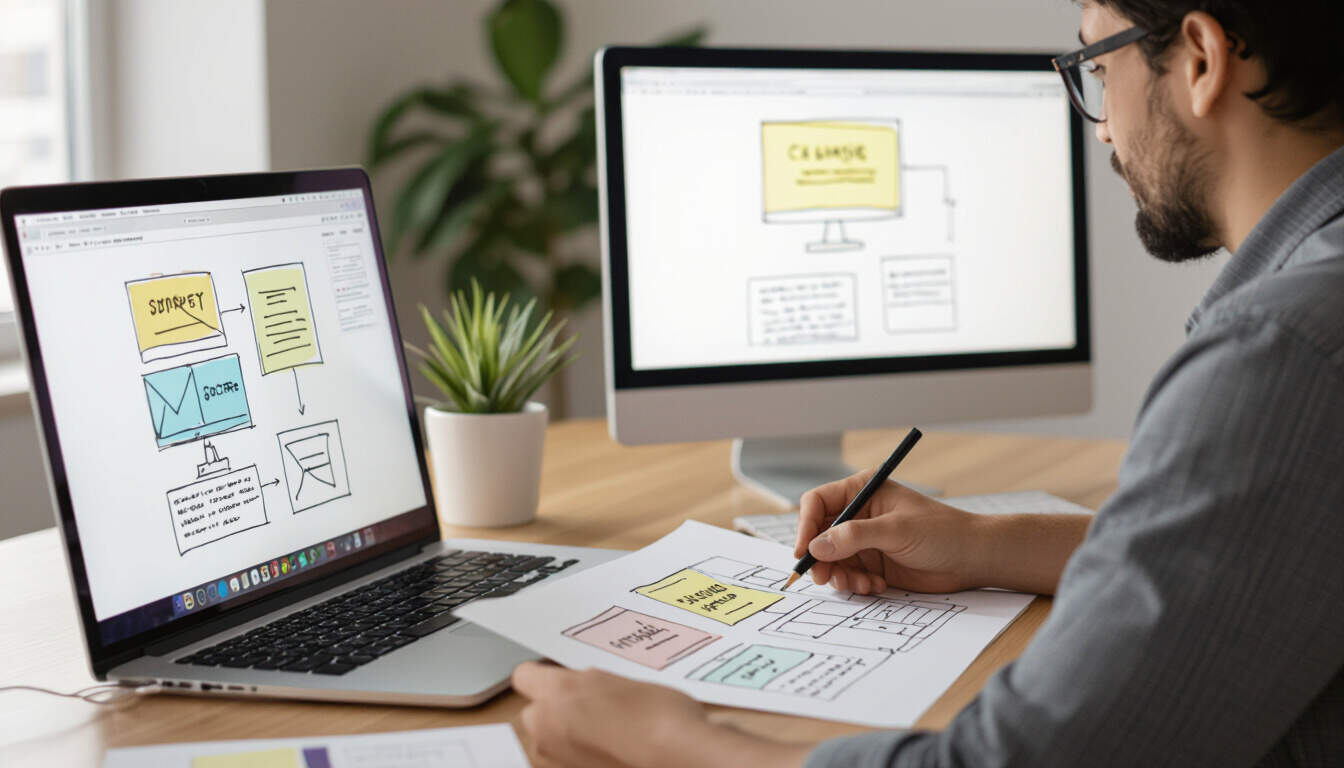 Learning UI/UX principles is key for freelance web developers. This guide covers core concepts, practical applications, and how they help build better websites and attract clients. Ideal for beginners and intermediates starting in web development.