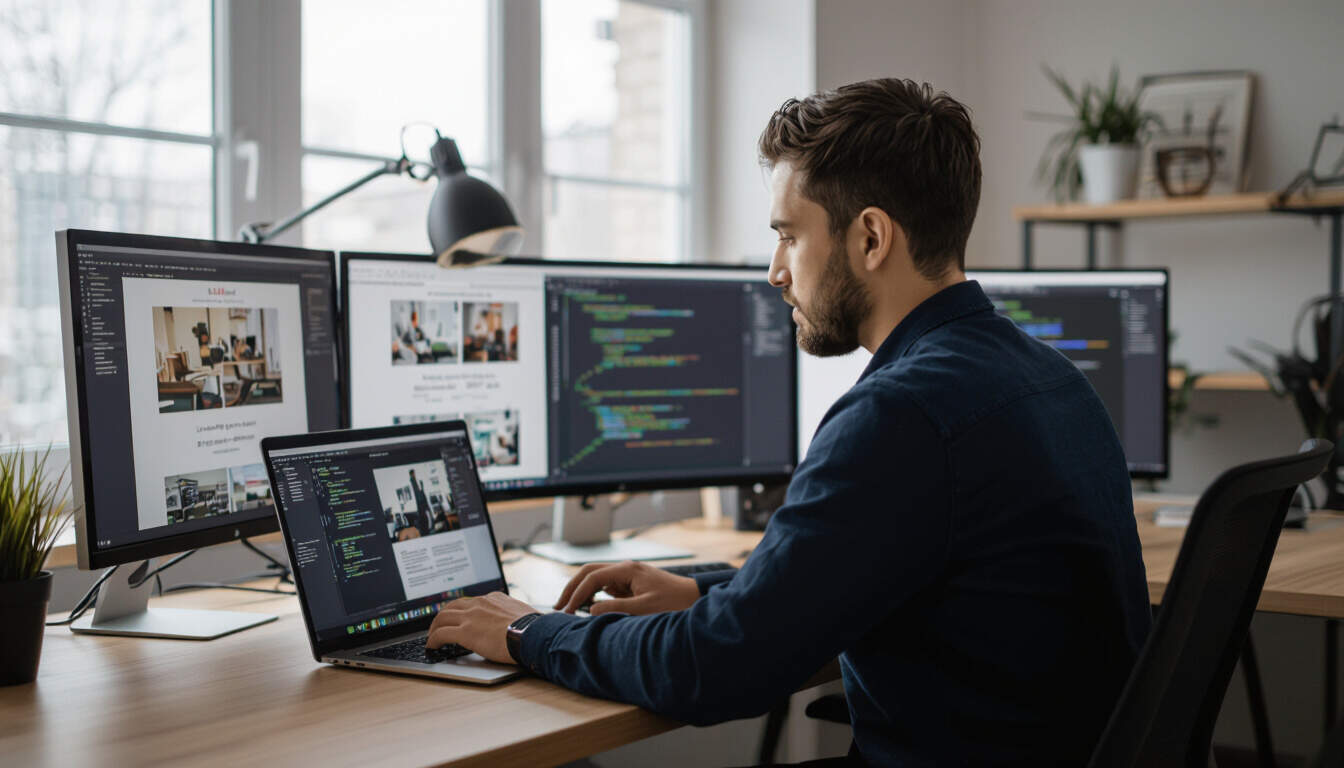 Discover the key steps for beginners and intermediate learners to start a career in freelance web development. From building essential skills to managing projects and growing your business, this guide offers practical advice to help you succeed in the field.