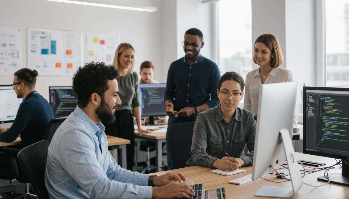 Discover how joining and building developer communities can support your path to becoming a freelance web developer. This article covers essential steps, skills, and networking strategies for beginners and intermediate learners to thrive in web development.